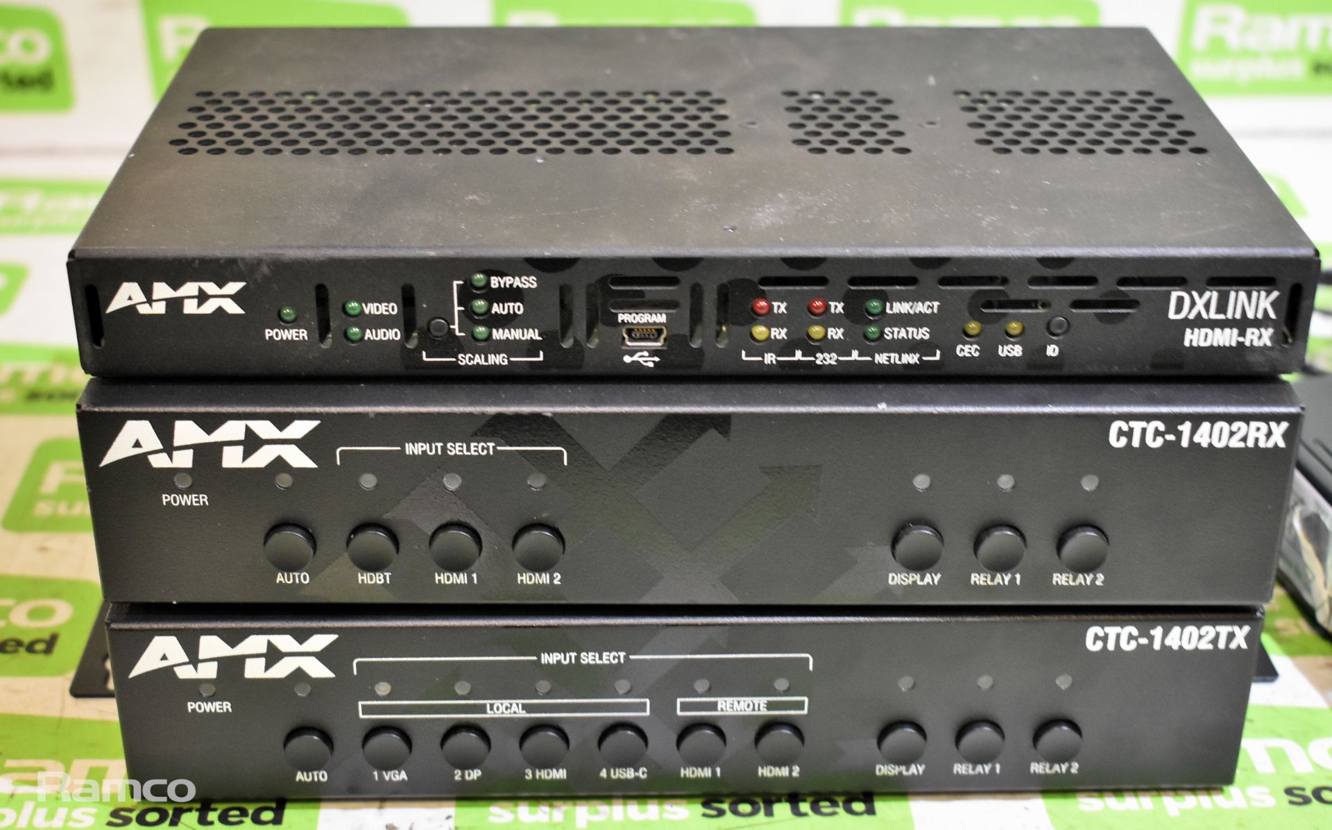 AMX CTC-1402 conferencing connectivity and transport kit, AMX FG1010-500 DXLink HDMI receiver module - Image 2 of 4