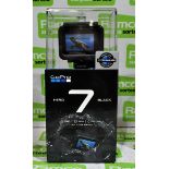 4x GoPro HERO7 - 12MP waterproof digital action cameras with touch screen 4K HD Video with battery