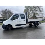 Vauxhall Movano white pickup truck - 2012, Diesel, 2299cc - 38,049 miles - NO MOT, keys & V5