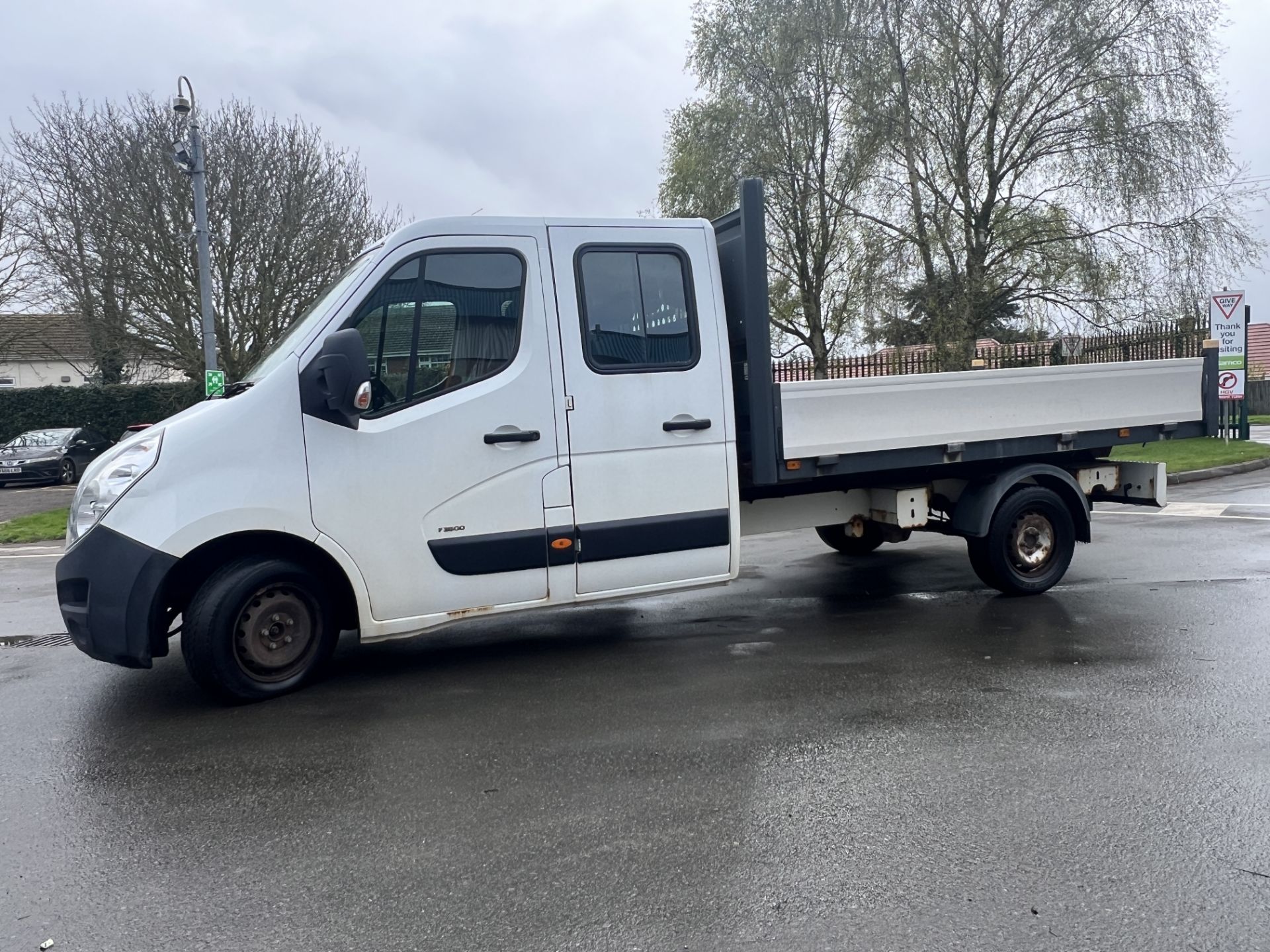 Vauxhall Movano white pickup truck - 2012, Diesel, 2299cc - 38,049 miles - NO MOT, keys & V5