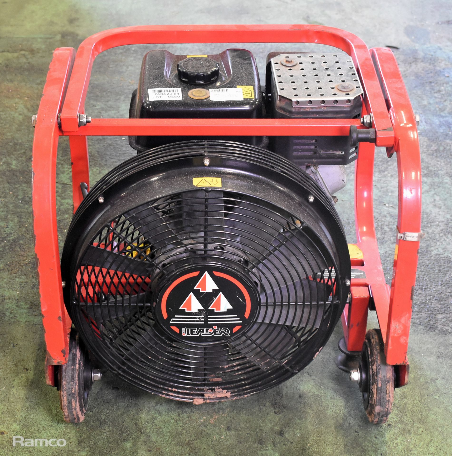 Leader Group petrol driven fan with Briggs & Stratton 118432 6HP engine - Image 2 of 8