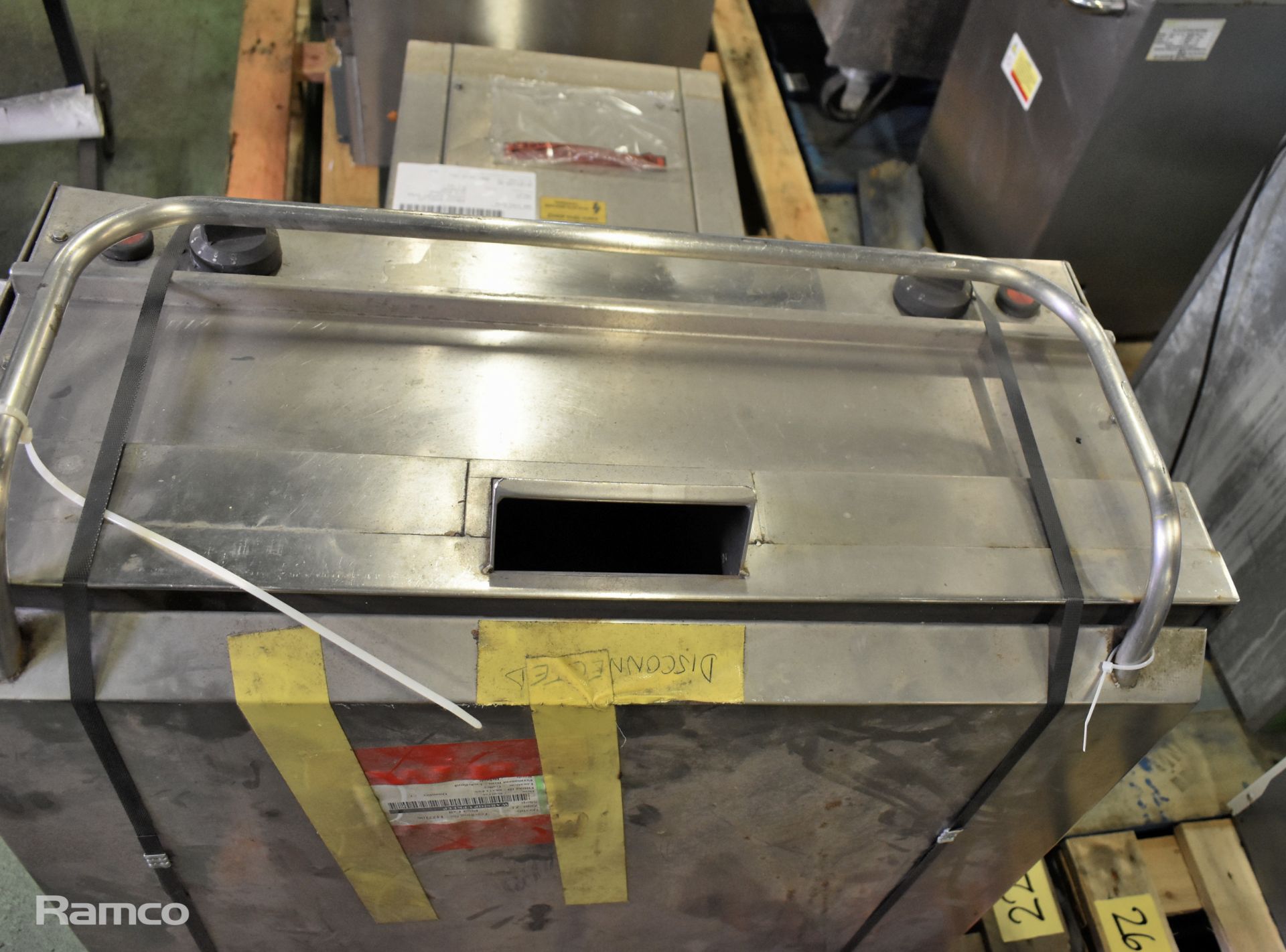 G40-E Stainless steel bratt pan - W 860 x D 830 H 1020 mm - Image 3 of 6