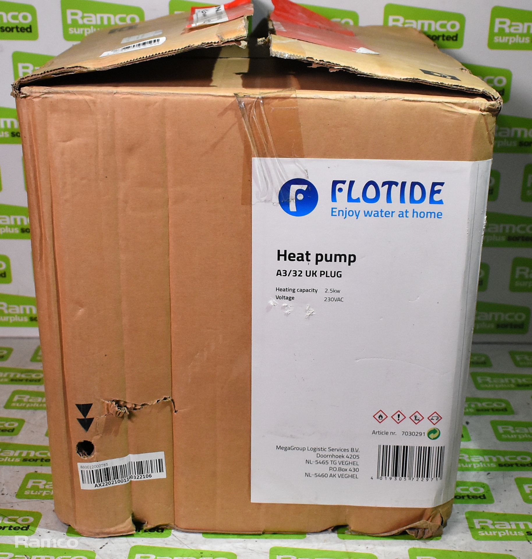 Flotide A3/32 plug & play swimming pool heat pump - Image 6 of 12