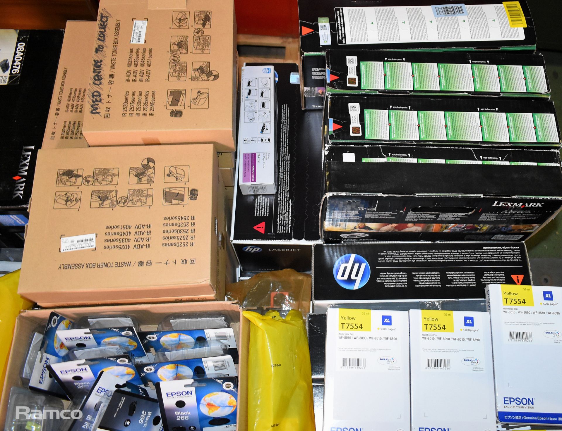 Printer toner cartridges - HP. Canon and Lexmark - see description for details - Image 5 of 8
