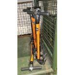 6x SKS Rennkompressor floor pumps