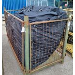 Airbeam shelter - L 9800 x W 6500 x H 3400 approx