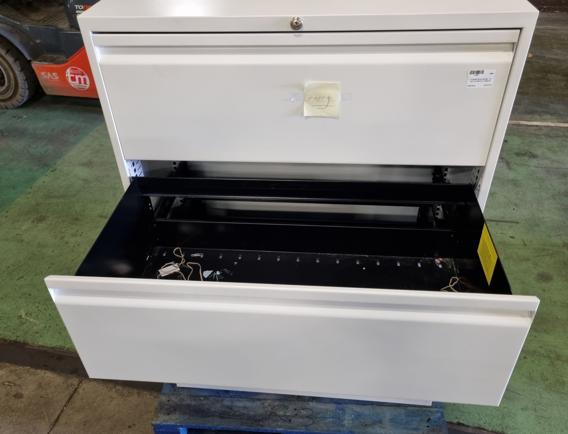 4 drawer filing cabinet - W 900 x D 480 x H 1300mm - Image 3 of 3