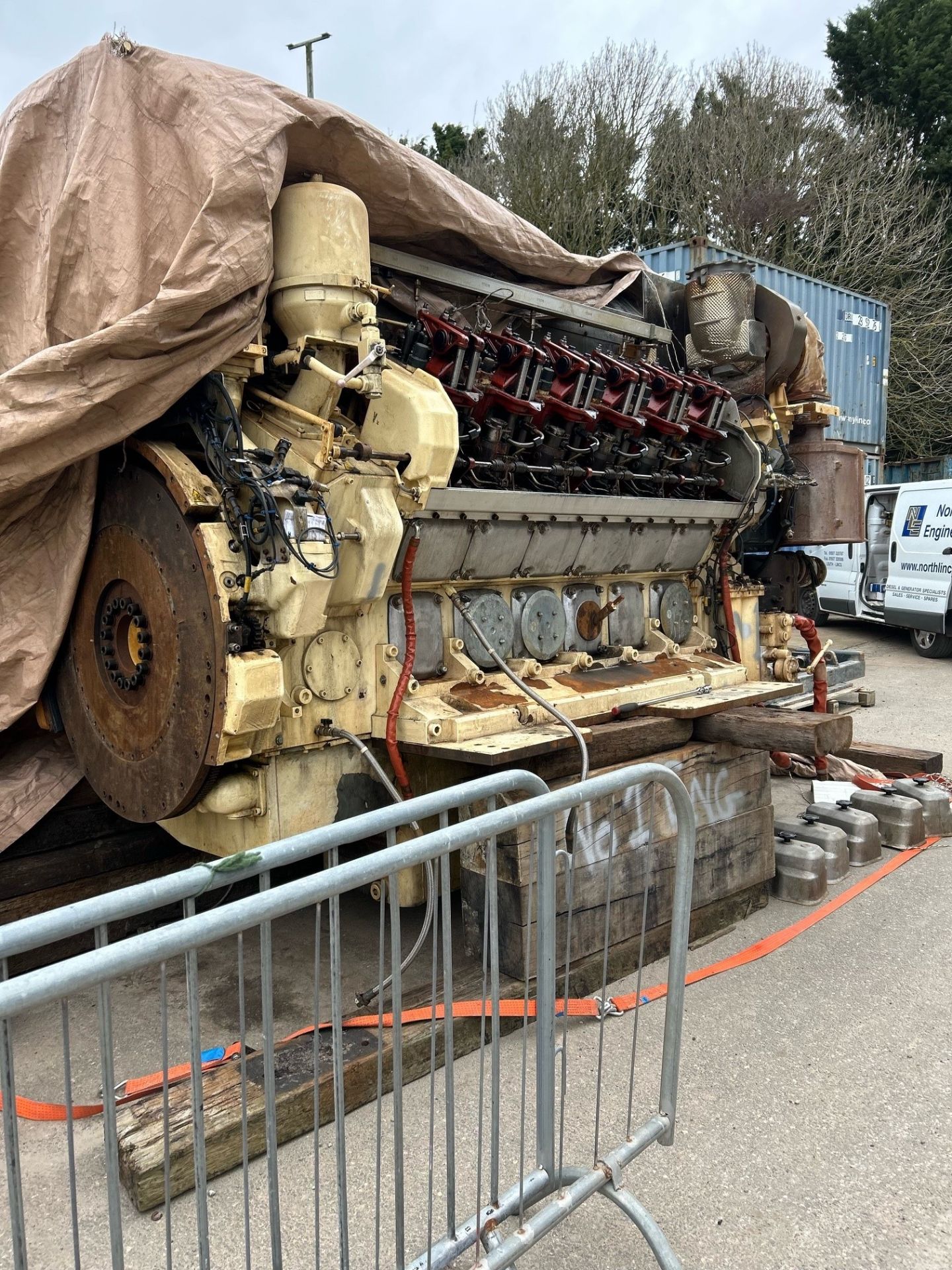 No1 Wartsila 200 Series V12 Diesel engine S/N 124029 / 2006 YOM