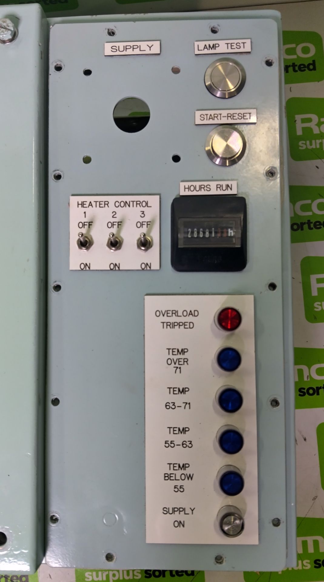 McGeoch Technology EA/281 - Water heater control panel - 440V - Image 2 of 3