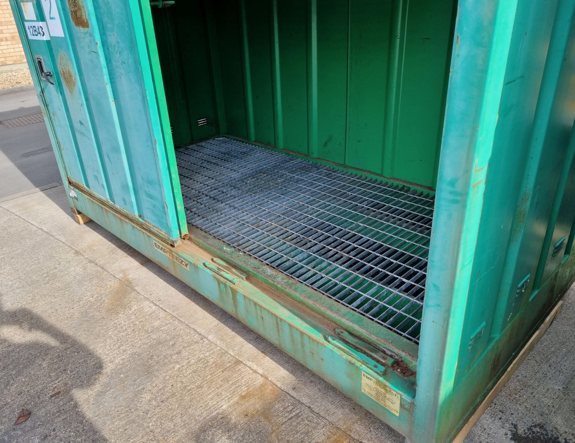 Empteezy ICB storage container - green - W 3050 x D 1500 x H 3000mm - Image 5 of 9