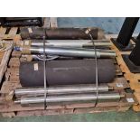 Industrial conveyor parts - Heavy duty conveyor rollers - different size and types