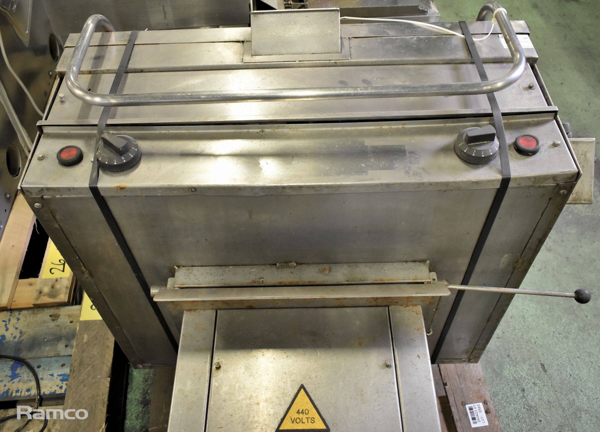 G40-E Stainless steel bratt pan - W 860 x D 830 H 1020 mm - Image 4 of 6
