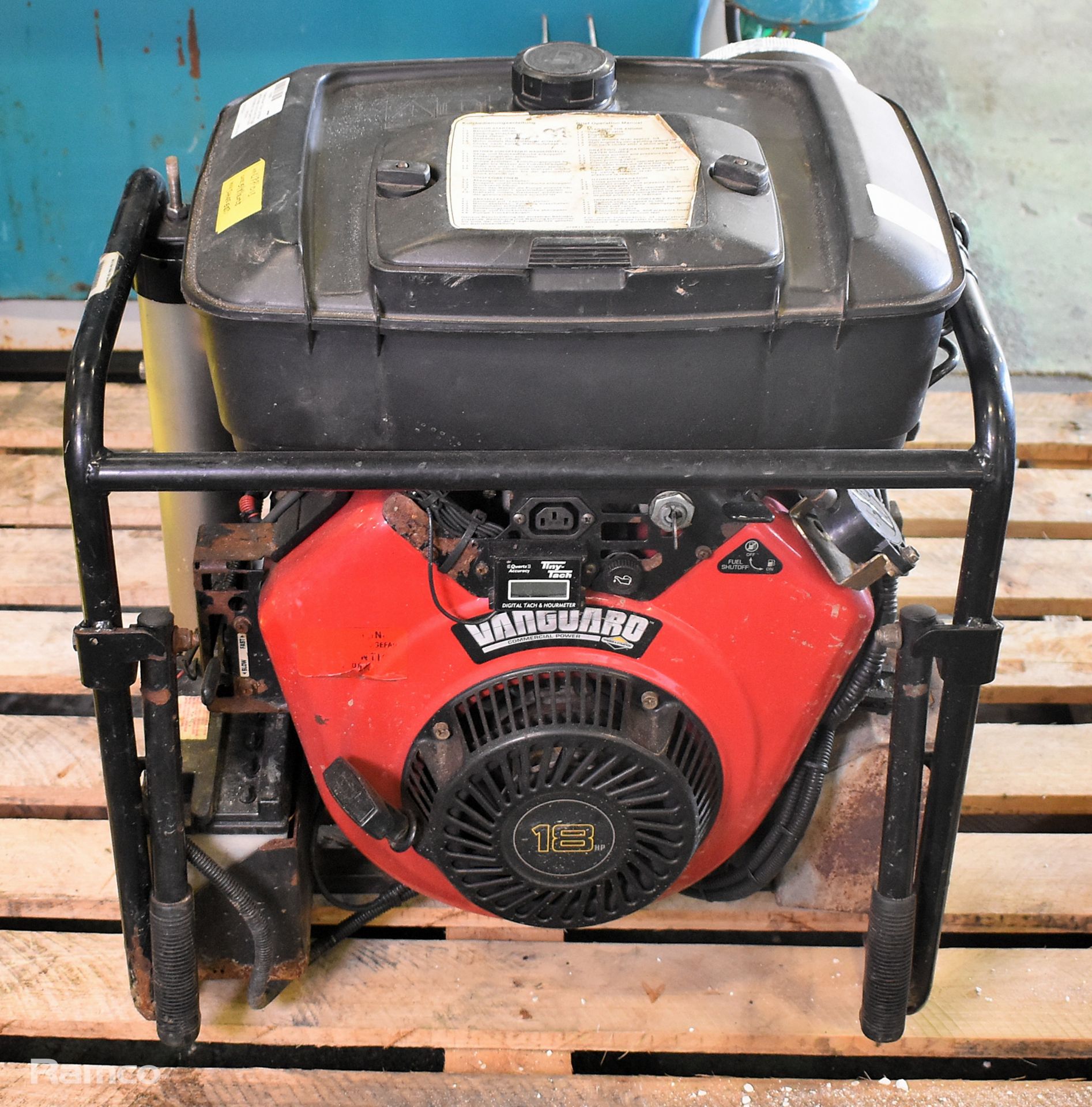 Rosenbauer Otter portable petrol water pump with Briggs & Stratton Vanguard 18HP engine