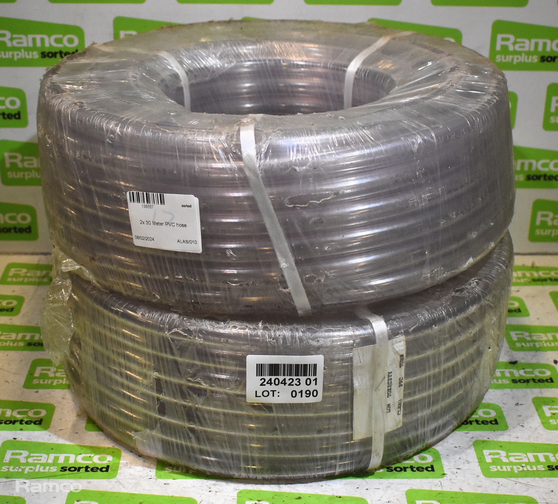 2x PVC hoses - 30M