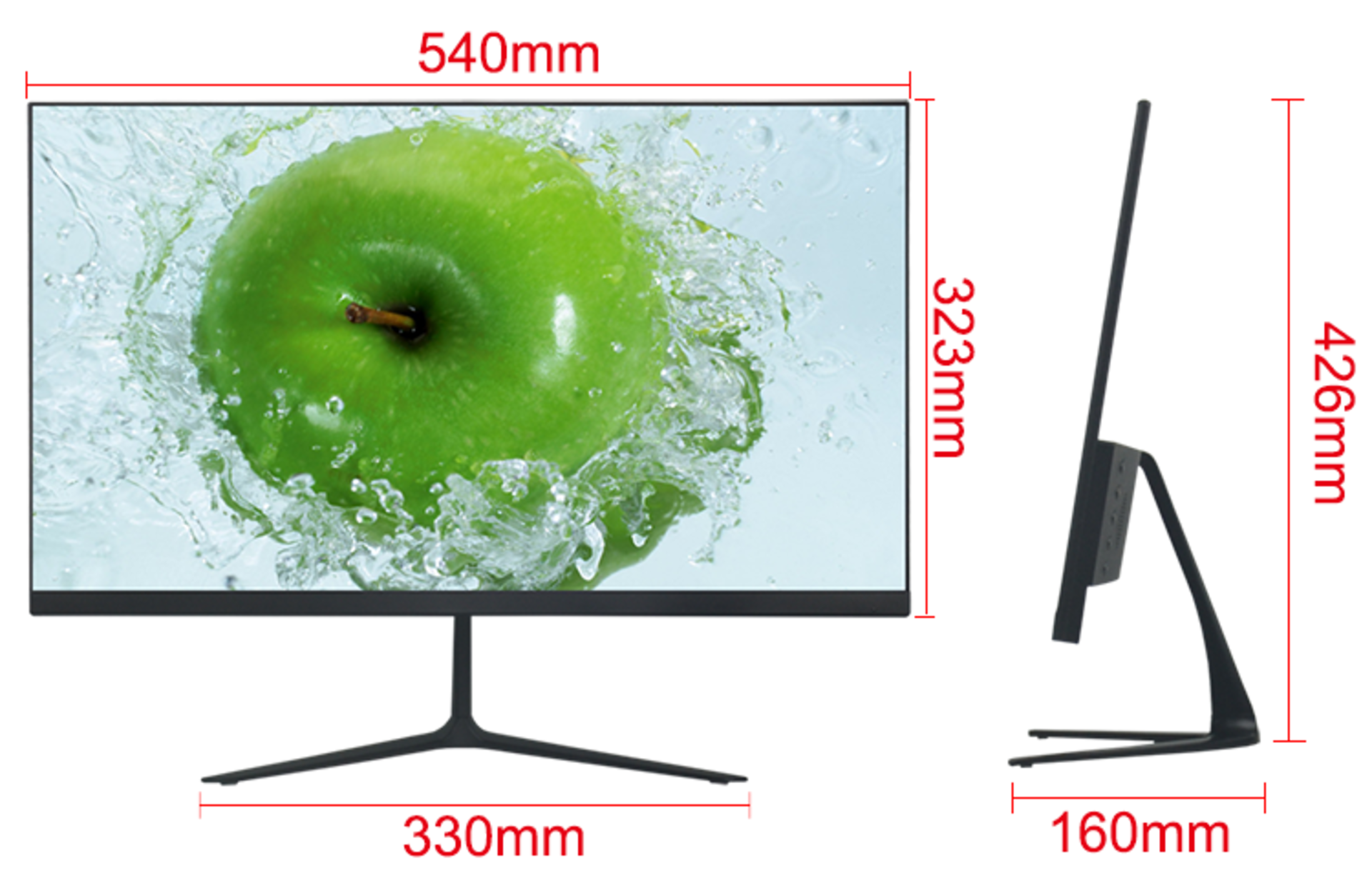 Off-site - 5x Wokati 24 inch monitors – unused and boxed - Image 6 of 6