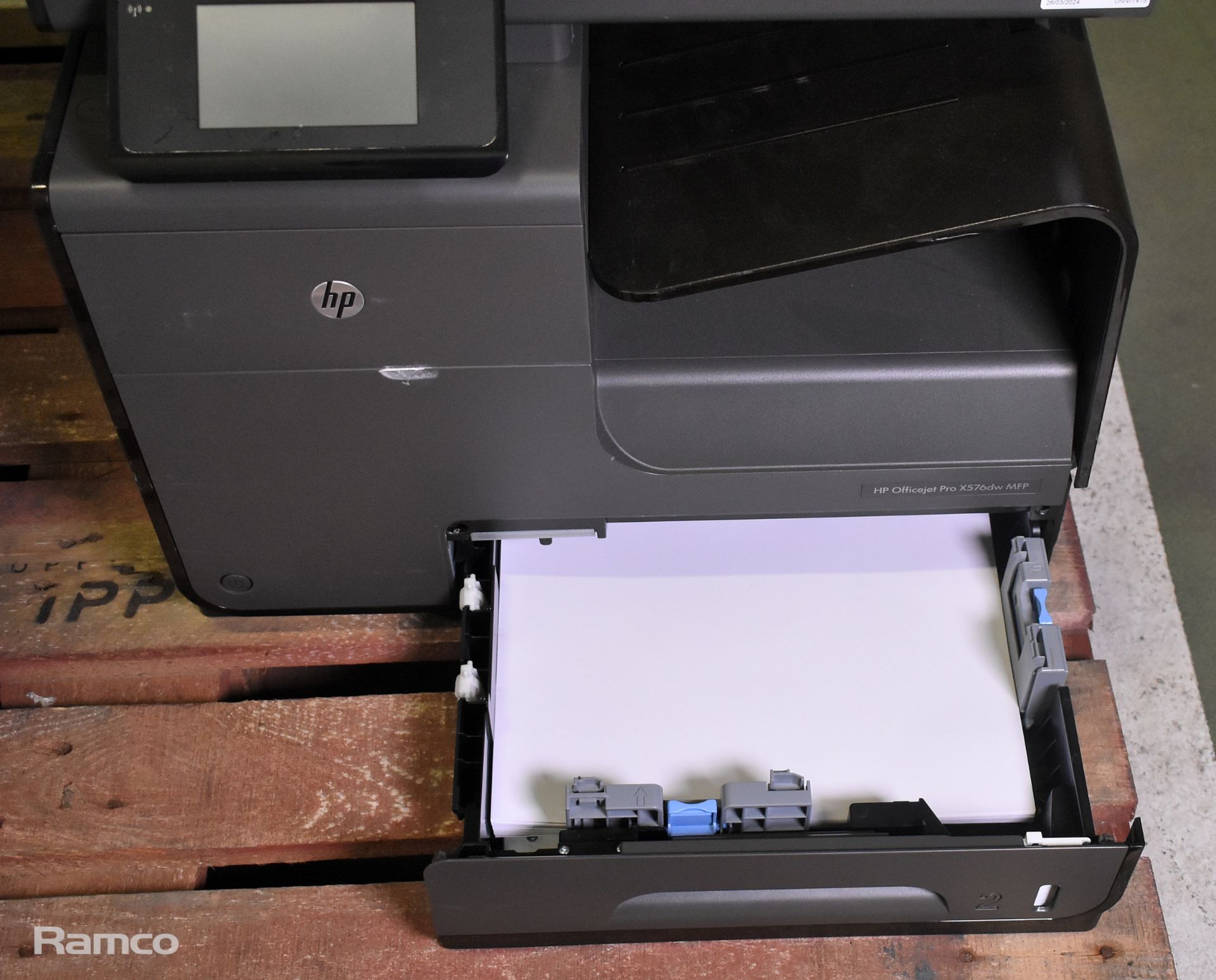 HP Officejet Pro X576dw colour multifunction printer W 515 x D 400 x H520 - Image 3 of 9