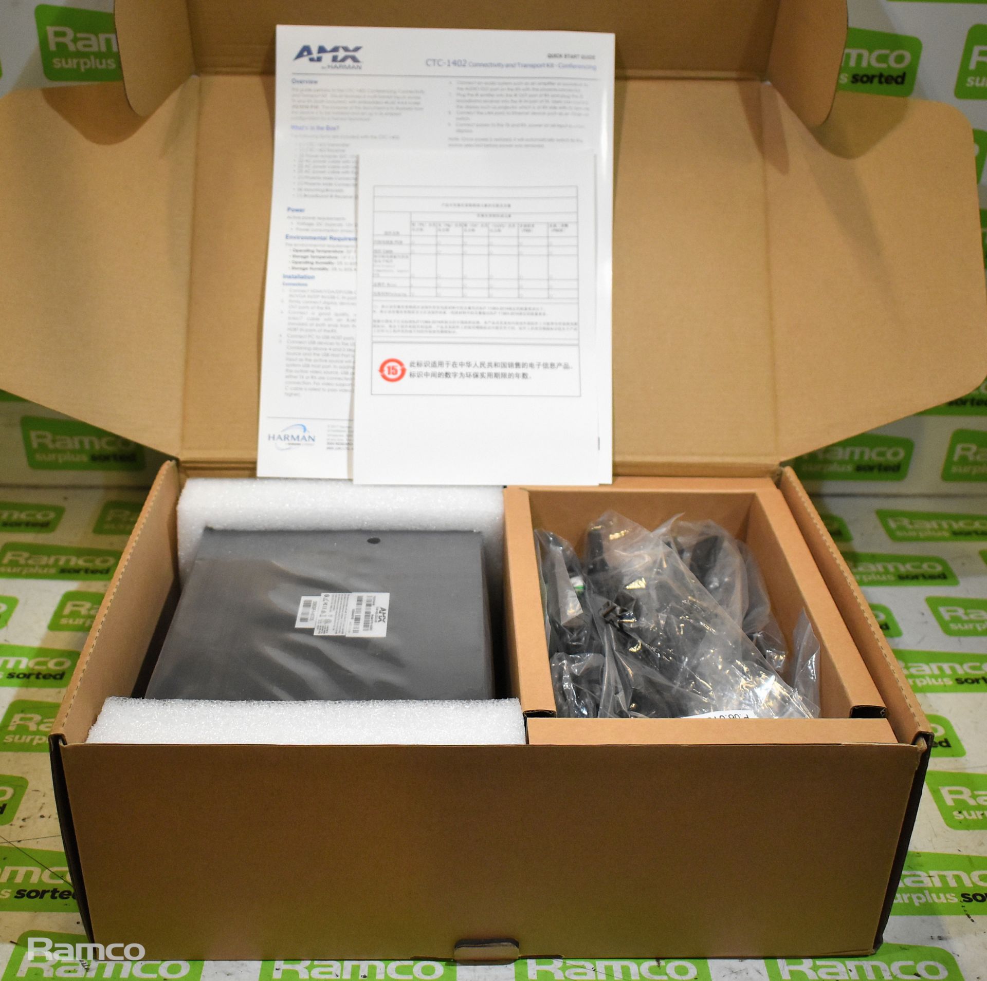 AMX CTC-1402 conferencing connectivity and transport kit - boxed