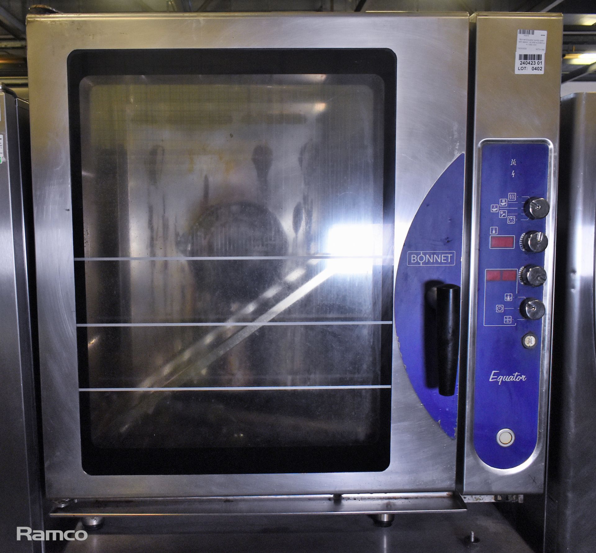 Bonnet Equator combi oven with stand - W 930 x D 900 x H 1850mm - Image 2 of 7