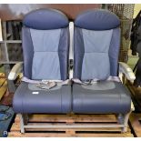 C&D Zodiac double aircraft seat