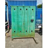 Cleaning chemical dispensing container - green - W 1500 x D 1500 x H 2000mm