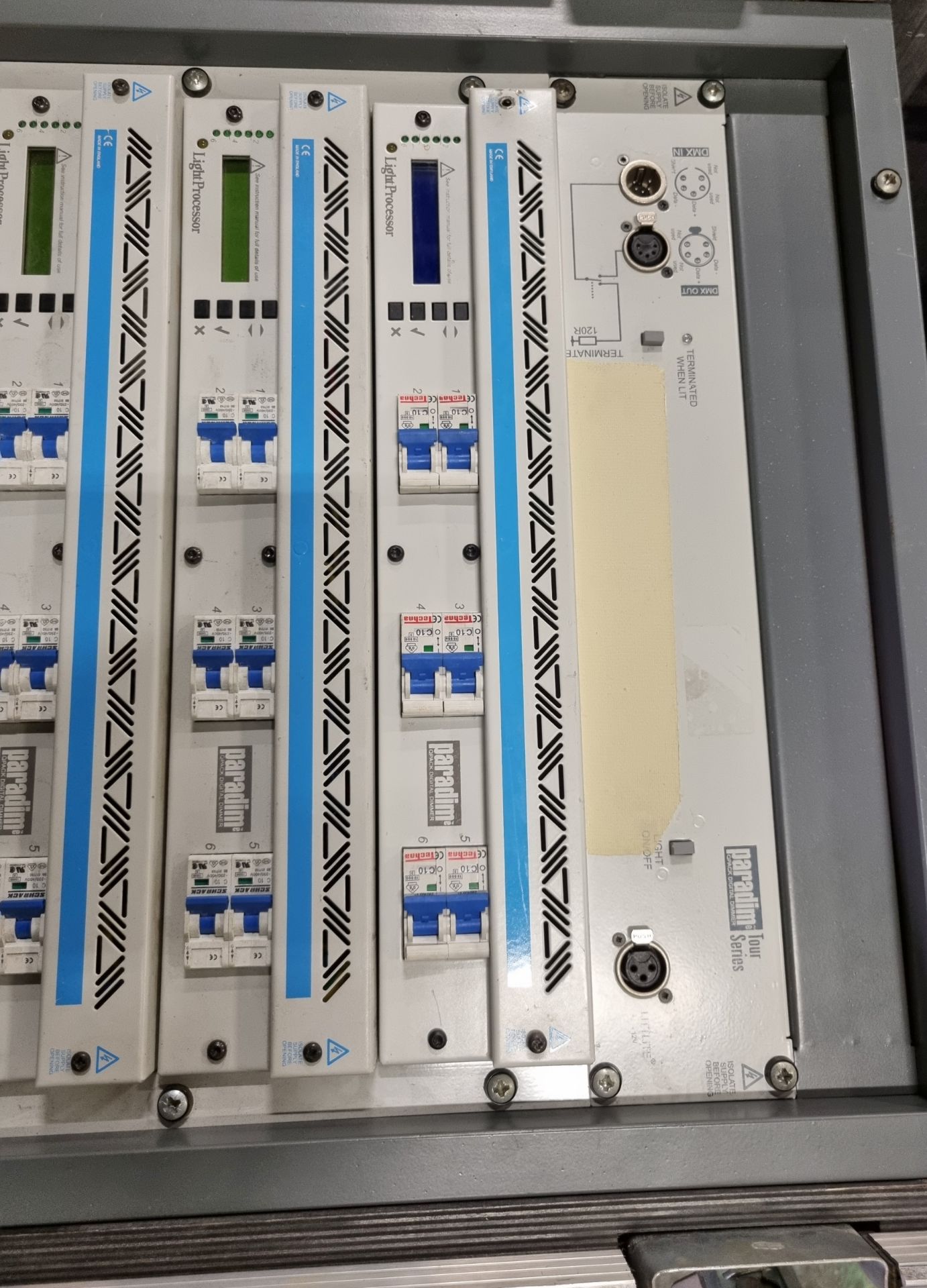 Paradime Qpack 36 channel dimmer rack, soca outputs, 125A 3p input - SPARES & REPAIRS - Image 4 of 7