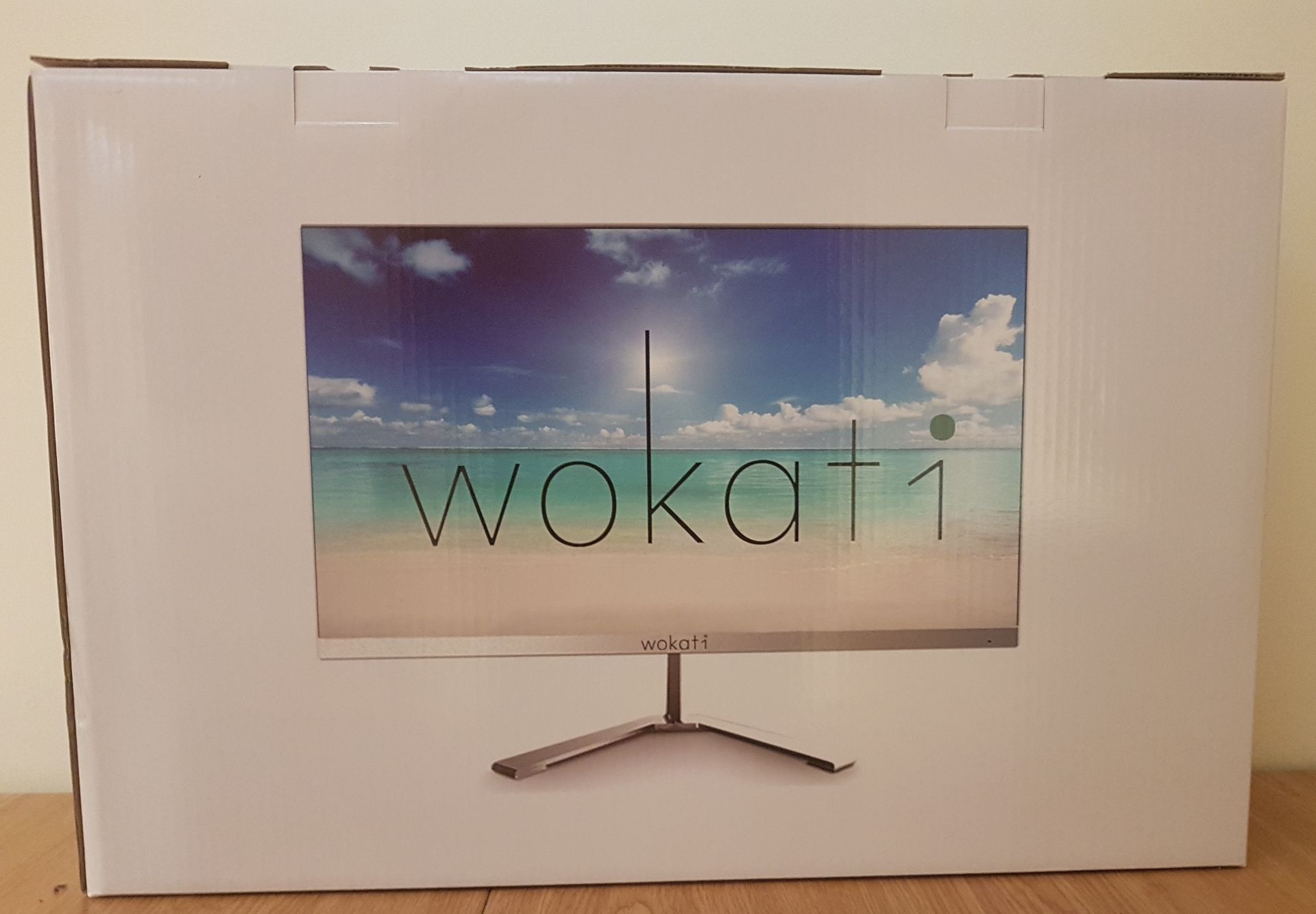 Off-site - 5x Wokati 24 inch monitors – unused and boxed