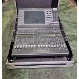 Yamaha QL1 digital mixing console with flight case - SPARES OR REPAIRS