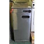 Parry 1868 stainless steel 2000W hot cupboard - W 370 x D 620 x H 910mm
