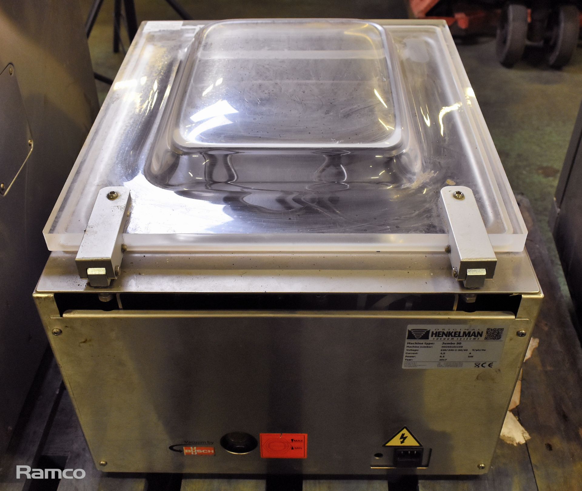 Henkelman Jumbo 30 stainless steel vacuum packing machine - W 450 x D 540 x H 360mm - Image 6 of 7