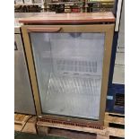 Husky HUS-C1-BRN-HY single door bottle cooler - W 600 x D 520 x H 880mm