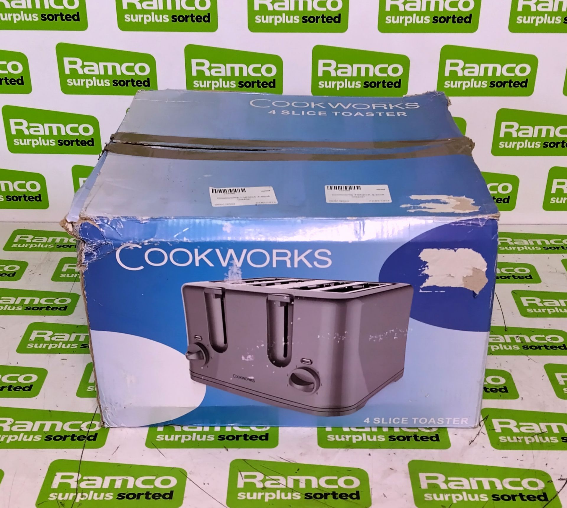 Cookworks T363DA 4-slice toaster