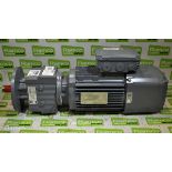 SEW-Eurodrive - RF27 DRN80M4/BE1 - gear electric motor - 1440/176rpm - 0.75kW - 220-230/380-400V