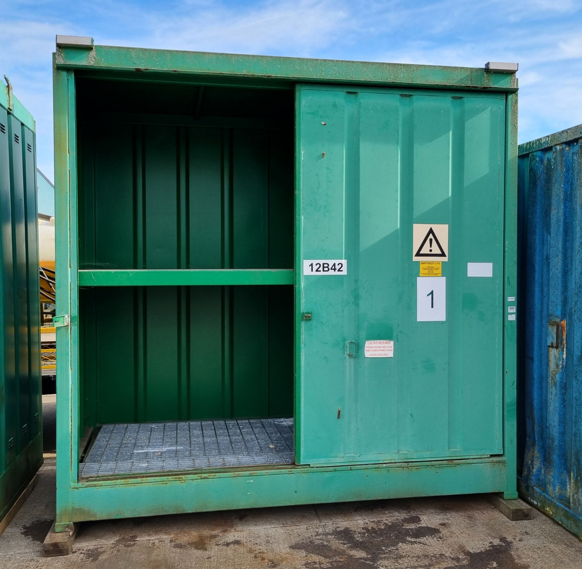 Empteezy ICB storage container - green - W 3050 x D 1500 x H 3000mm - Image 4 of 10