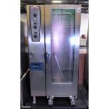 Rational CombiMaster Plus CMP 201G stainless steel 20 grid combi oven - W 880 x D 1000 x H 1850mm