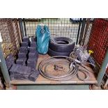 Lifting equipment - Tractel Tirfor T516 winch, wire rope slings, lifting blocks, chocks & more