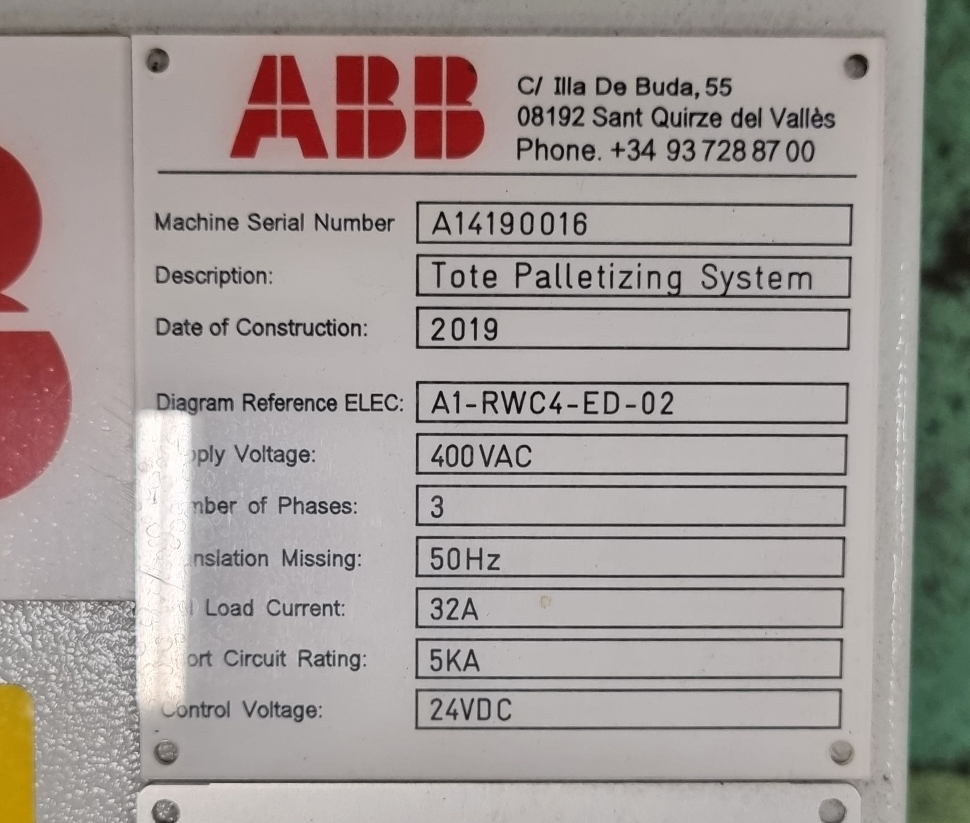 ABB AB IRB 660 4 axis articulated robot arm with ABB IRC5 Single robot control panel - Image 25 of 55