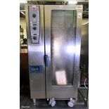 Rational CombiMaster Plus CMP 201G stainless steel 20 grid combi oven - W 880 x D 1000 x H 1850mm