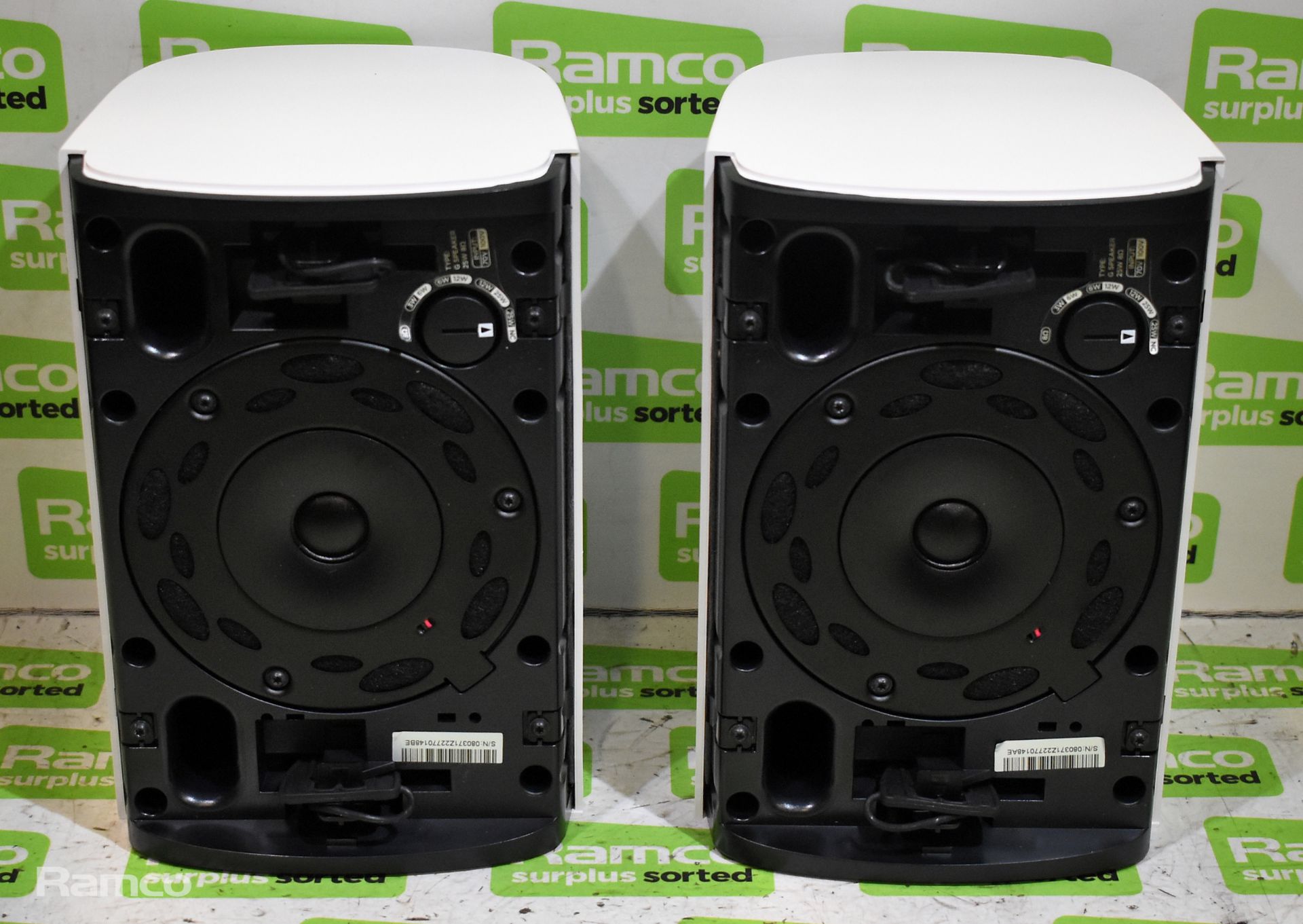 Bose DesignMax DM3SE surface mount loudspeakers - pair