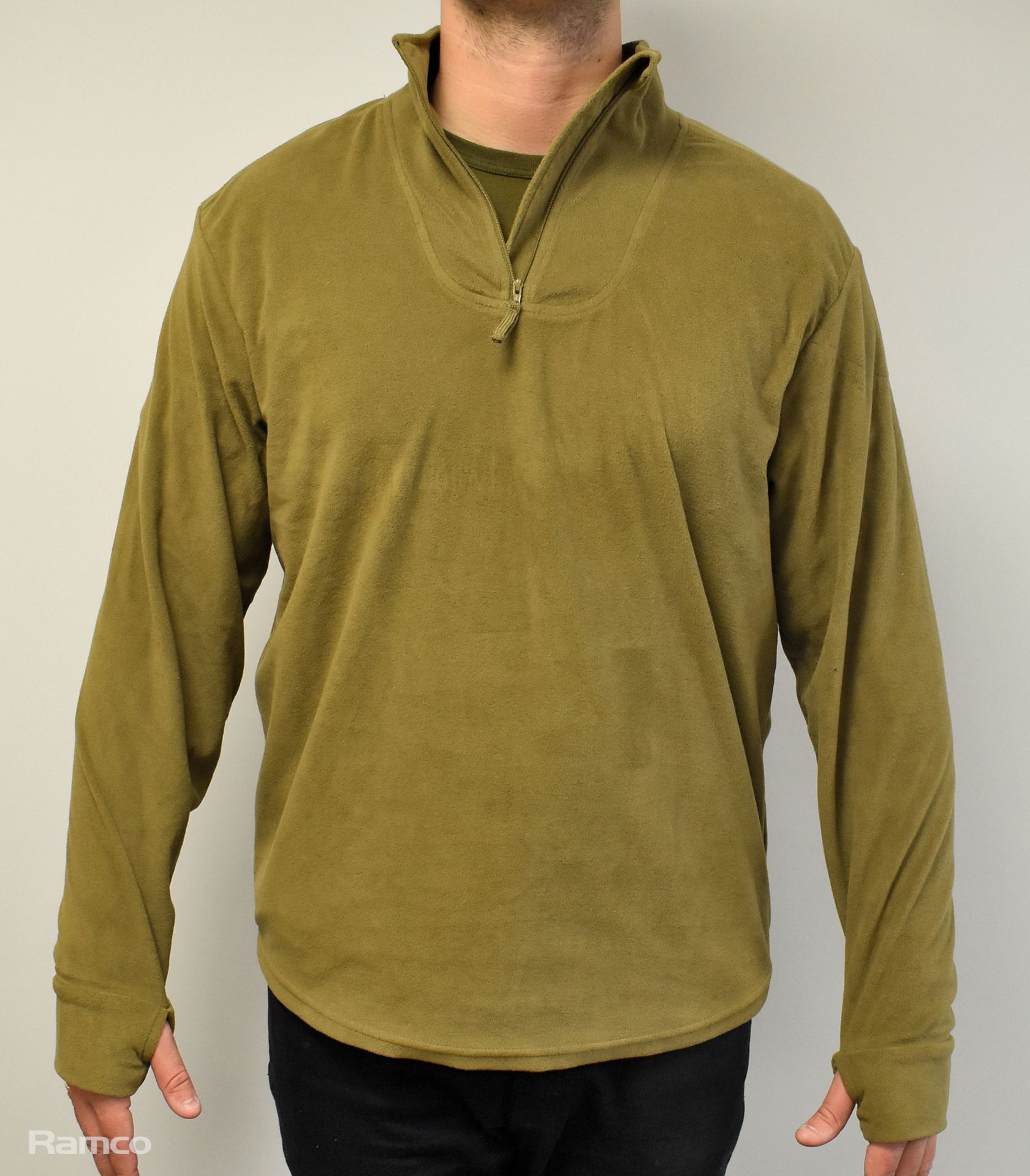 130x British Army Combat thermal undershirts - mixed colours - mixed grades and sizes