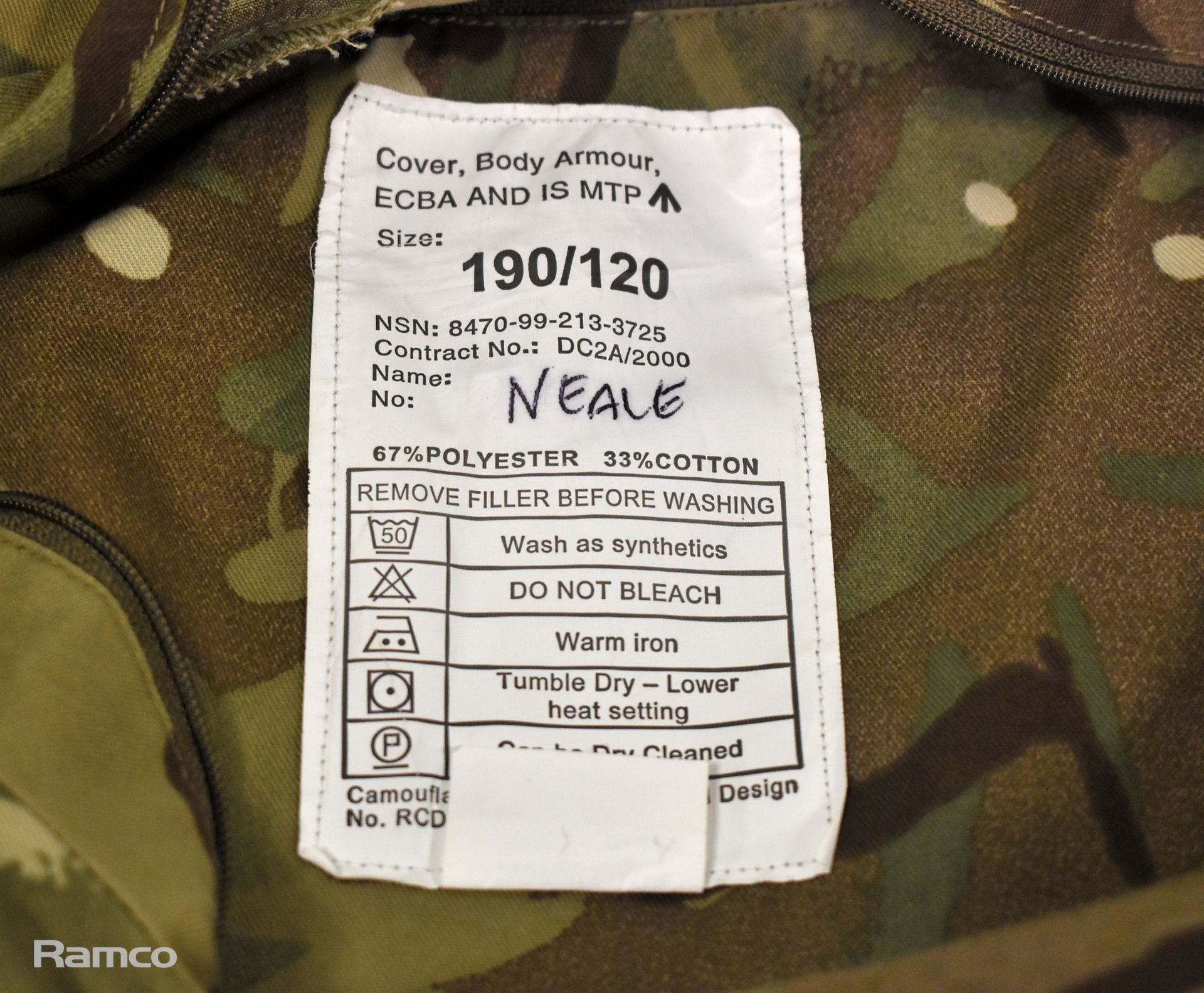 British Army body covers & ammunition pouches - see description for details - Image 14 of 16