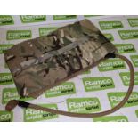 23x British Army MTP 3L hydration zip pouches pack side - mixed grades