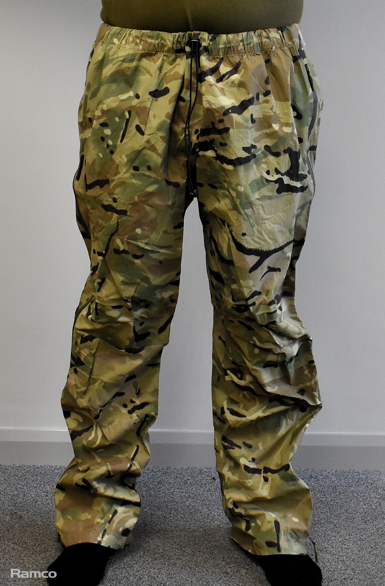 50x British Army MTP waterproof lightweight trousers - mixed grades and sizes