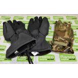79x Various gloves, mittens & cold weather gloves - various grades & sizes