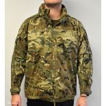80x British Army MTP waterproof lightweight jackets - mixed grades and sizes
