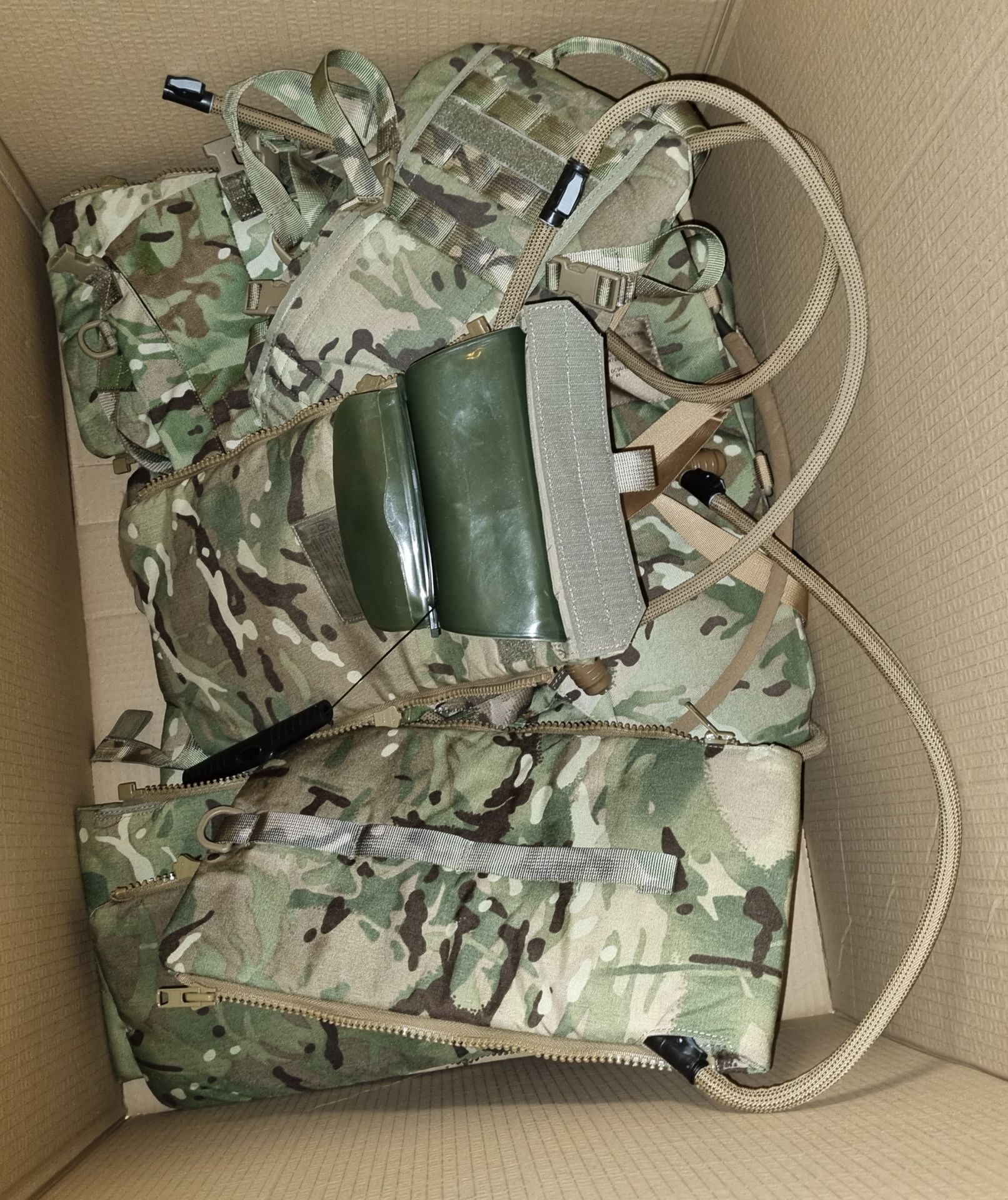 23x British Army MTP 3L hydration zip pouches pack side - mixed grades - Image 5 of 5