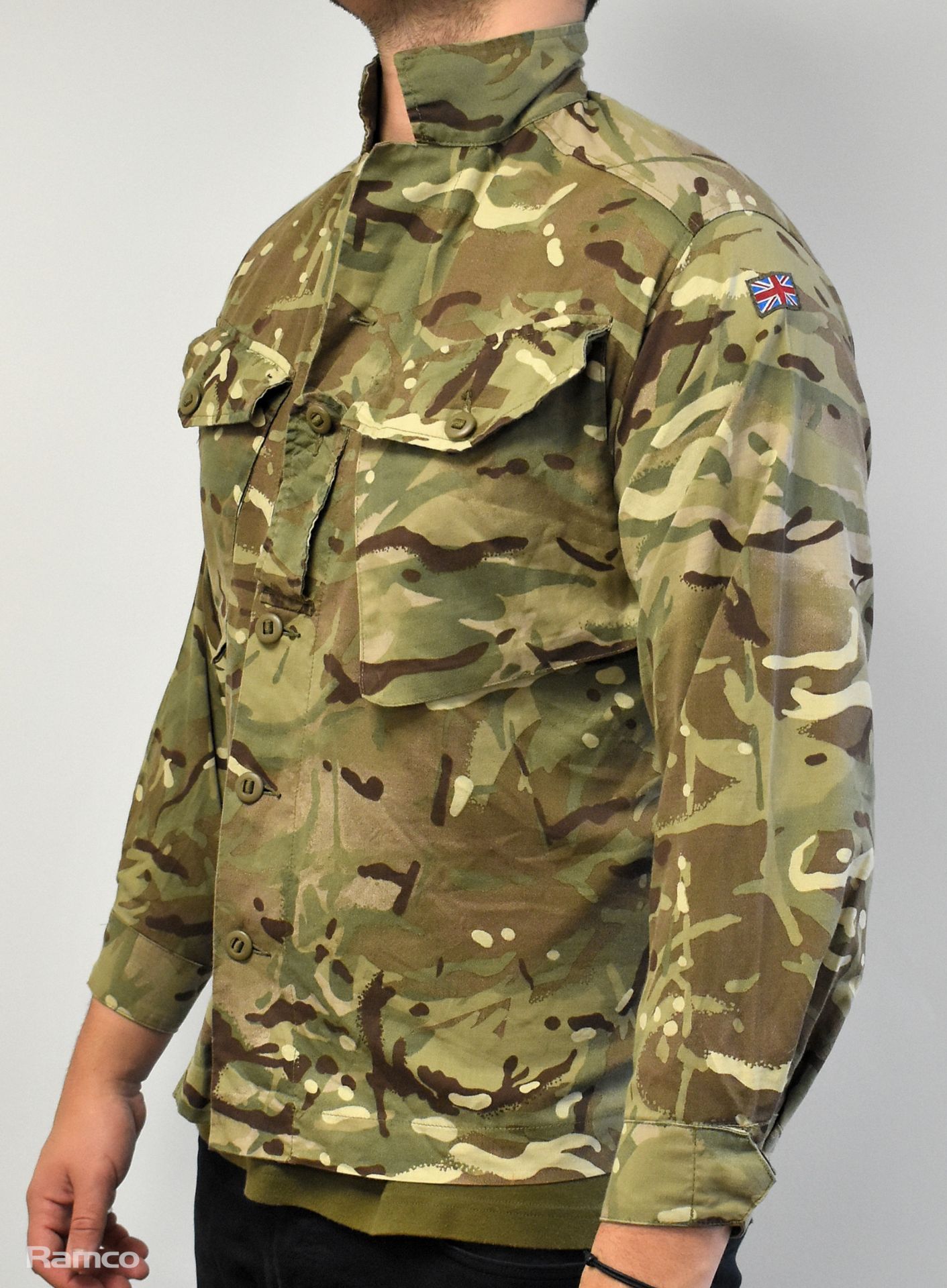 100x British Army MTP shirts barrack - mixed grades and sizes - Image 2 of 9