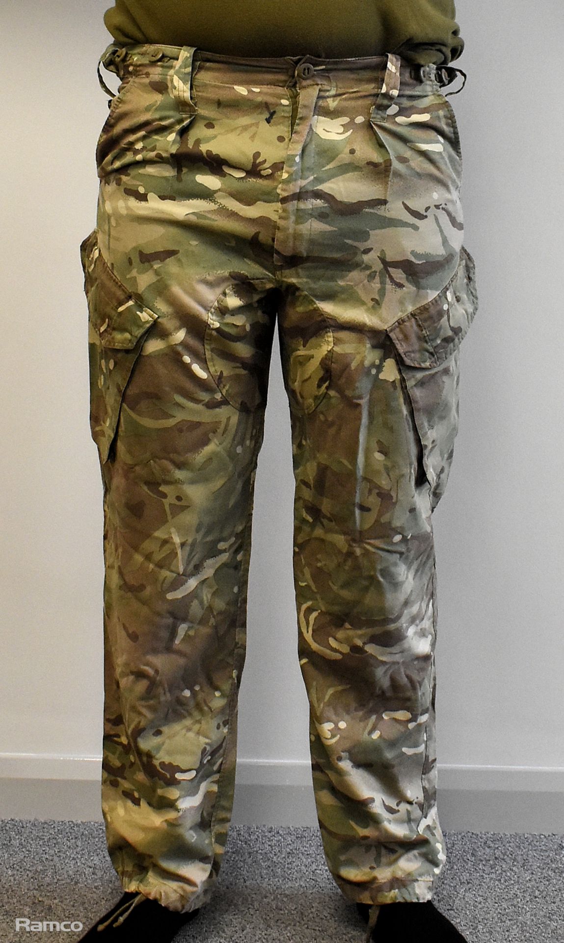 100x British Army MTP combat trousers - mixed grades and sizes