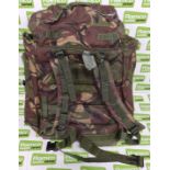 23x British Army DPM short convoluted rucksacks - mixed grades