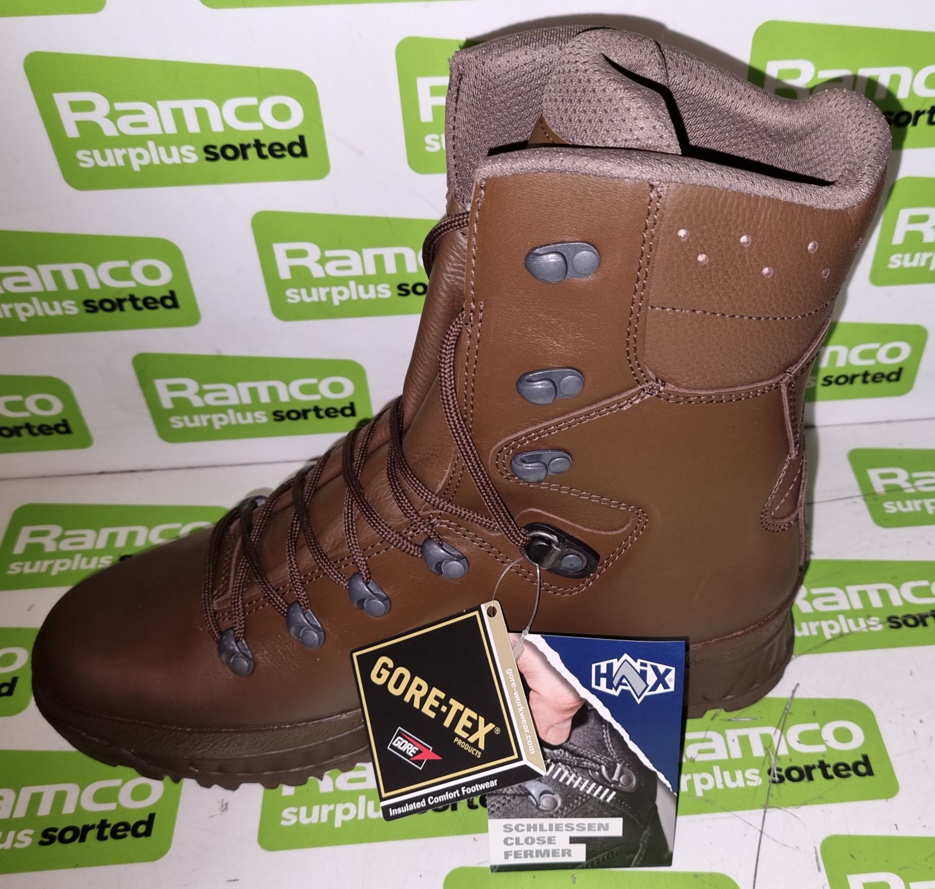 5x pairs of Haix cold wet weather boots - Size 10M - Image 3 of 5