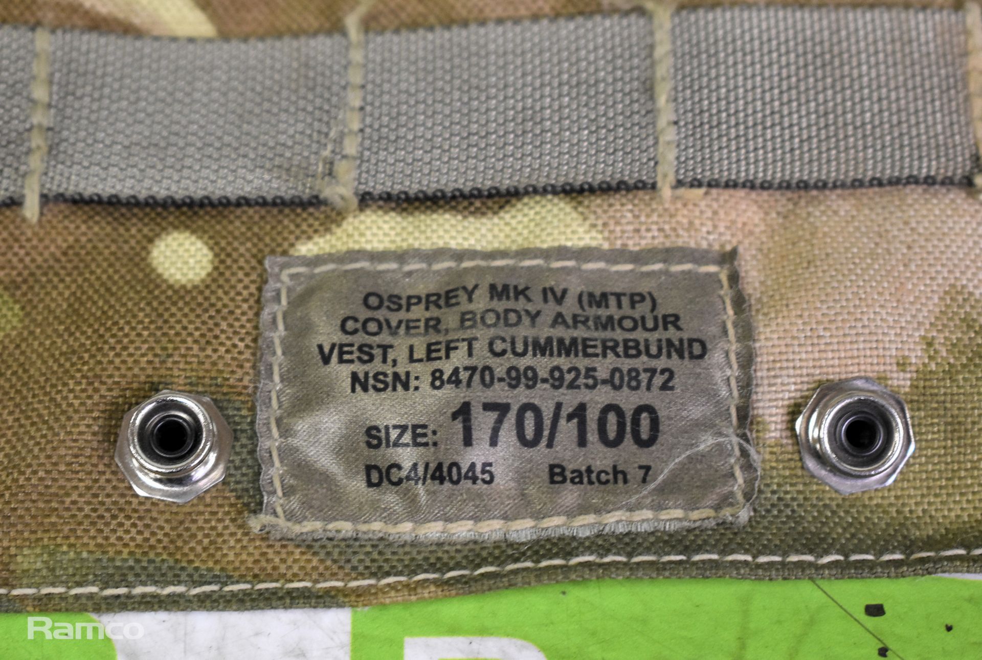 British Army body covers & ammunition pouches - see description for details - Image 9 of 16